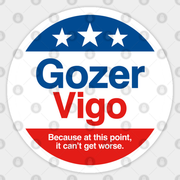 Gozer Vigo 2028 Sticker by Ecto Girl