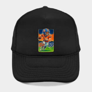 Bo Nix Denver QB Cartoon Caricature Shirt Design Hat