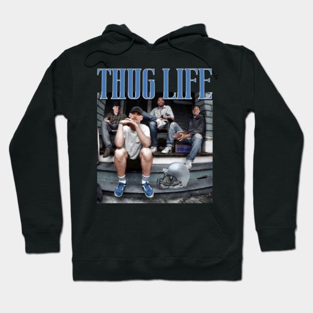Detroit Thug Life Dan Campbell , Lions Football Hoodie by colorpopkawaii