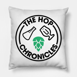 The Hop Chronicles (Dark) Pillow