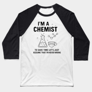 chemist Baseball T-Shirt