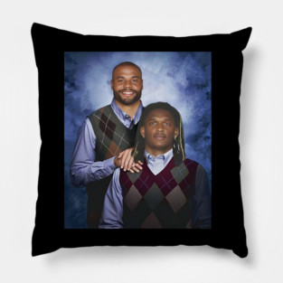 Funny Dak Prescott And CeeDee Lamb Step Brothers, Dallas Football Pillow