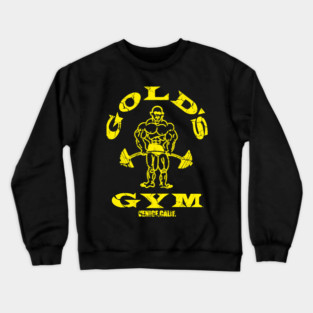 Gold'S Gym Logo Crewneck Sweatshirt