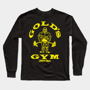 Gold'S Gym Logo Long Sleeve T-Shirt