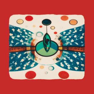 Lollipop Cartoon Spaceship T-Shirt