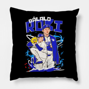 Roki Sasaki Balalo Roki Los Angeles Dodgers Pillow