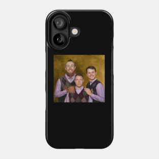 Vintage Christian McCaffrey George Kittle Brock Prudy Step Brothers Football, San Francisco Football Phone Case