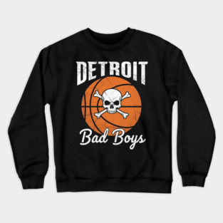 Detroit Pistons Bad Boys 313 Crewneck Sweatshirt