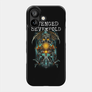Avenged Sevenfold A7X Deathbat Icon Intricate Art Design Phone Case