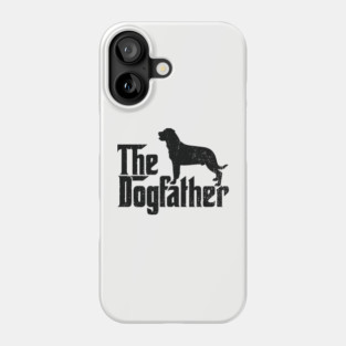 The Dogfather Rottweiler Dog Dad Humor Pun Phone Case
