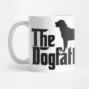 The Dogfather Rottweiler Dog Dad Humor Pun Mug
