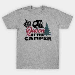 Queen of the Camper Sassy Girl RV Vibes T-Shirt