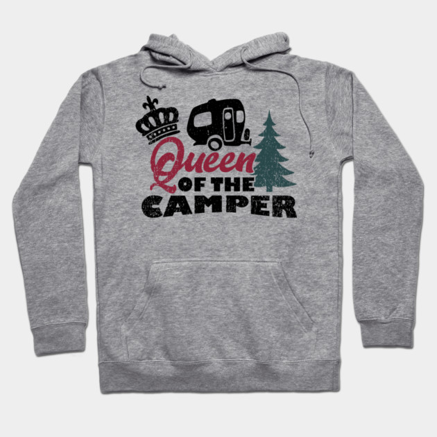 Queen of the Camper Sassy Girl RV Vibes Hoodie by Anticorporati