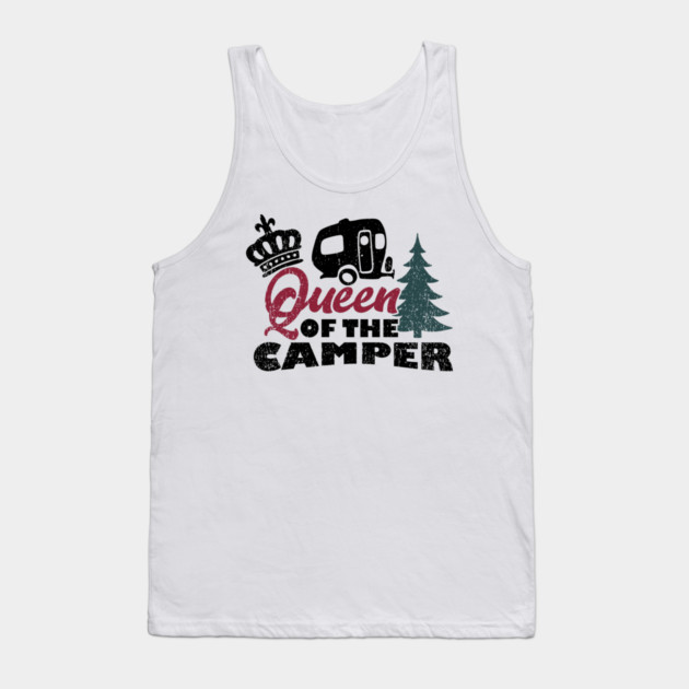 Queen of the Camper Sassy Girl RV Vibes Tank Top by Anticorporati