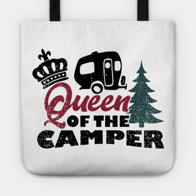 Queen of the Camper Sassy Girl RV Vibes Tote by Anticorporati