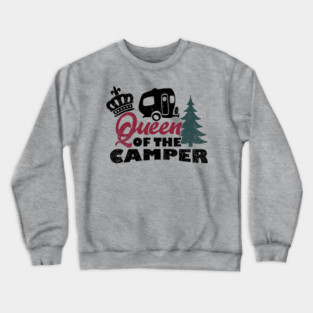 Queen of the Camper Sassy Girl RV Vibes Crewneck Sweatshirt