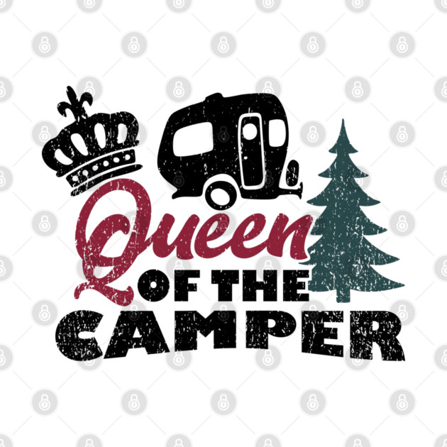 Queen of the Camper Sassy Girl RV Vibes by Anticorporati