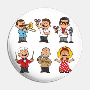 Willie Colon, Ruben Blades, Hector Lavoe, Tito Puente, Ismael Rivera & Celia Cruz. Pin