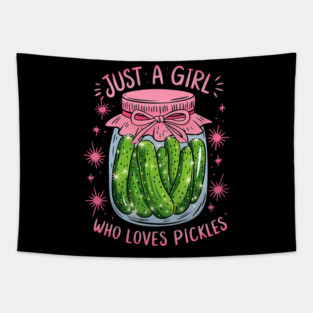 Best Pickle Art Tapestry