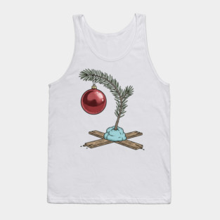 Peanuts Christmas Tree Tank Top
