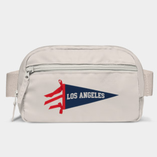 Los Angeles Pennant - White Bag