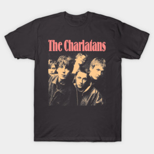 The Charlatans - 90s Fanmade T-Shirt