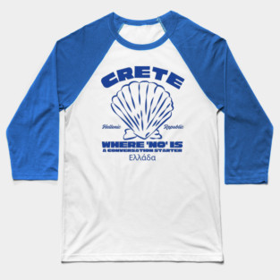 Crete greece Baseball T-Shirt