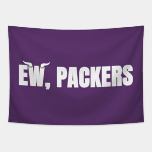 Minnesota Vikings Ew Packers M8410 Tapestry