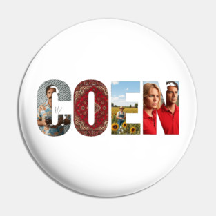 Coen Brothers - Comedy Pin
