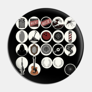 The Coen Brothers Brothers Pin