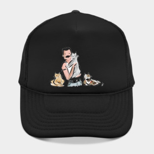 freddy mercury and cats design Hat