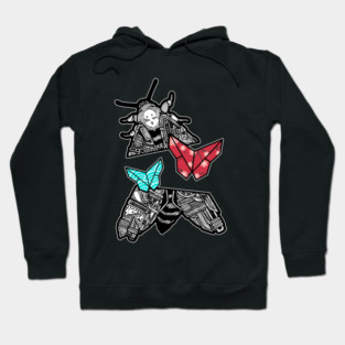 Deathhawk Moth Hoodie