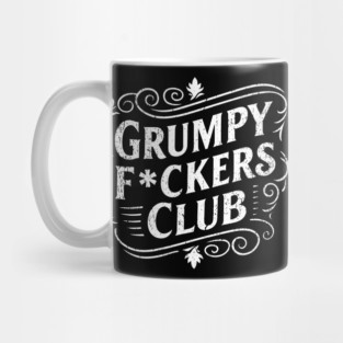 Grumpy F*ckers Club Not Friendly Introvert Mug