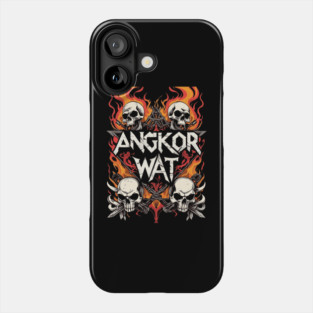 angkor wat 90 s fan art Phone Case
