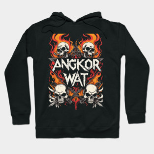 angkor wat 90 s fan art Hoodie