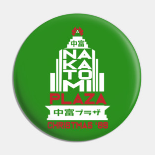 Nakatomi Plaza Tower White Pin