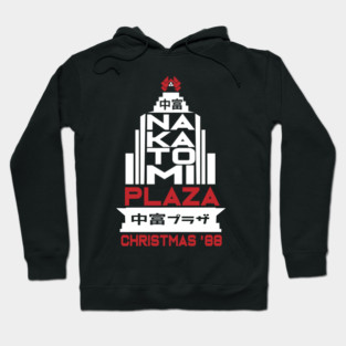 Nakatomi Plaza Tower White Hoodie