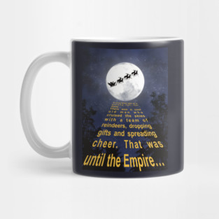 Christmas Star Wars Opening Text Mug