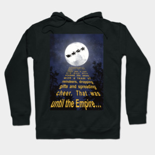 Christmas Star Wars Opening Text Hoodie