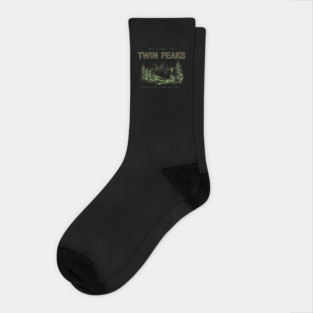 Souvenir Welcome to Twin Peaks Socks