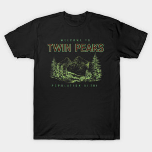 Souvenir Welcome to Twin Peaks T-Shirt