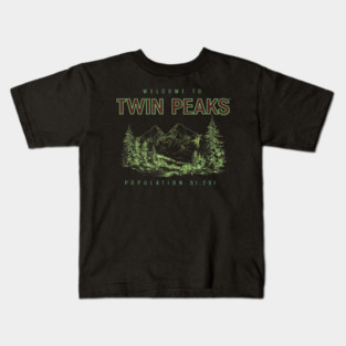 Souvenir Welcome to Twin Peaks Kids T-Shirt