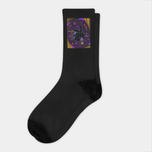 Interdimensional Grasp (Front) Socks
