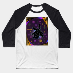 Interdimensional Grasp (Front) Baseball T-Shirt