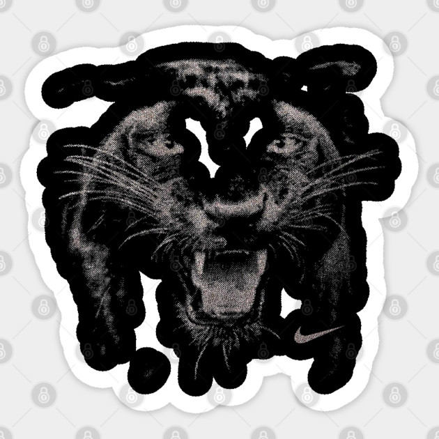 Centralia Panthers - Black Cat Sticker by nicklower