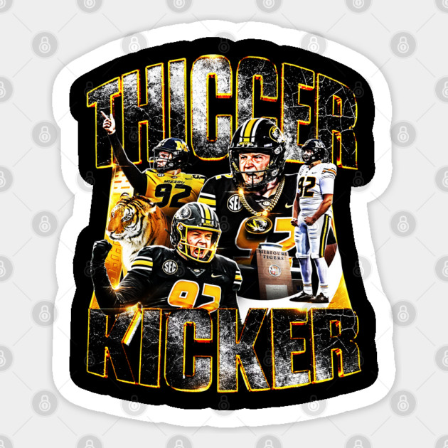 Harrison Mevis - Thiccer Kicker - Missouri Tigers Sticker by nicklower