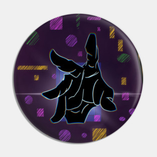 Interdimensional Grasp (Back) Pin