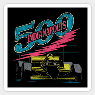 Indy 500 ....... 90s Style Sticker