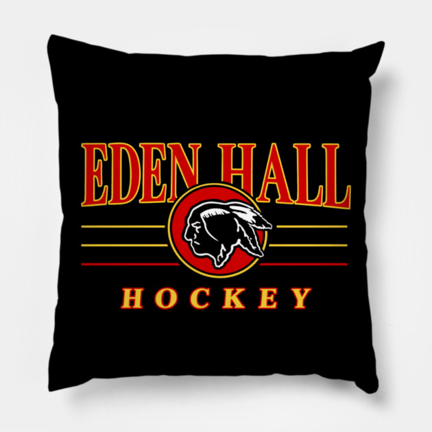 Eden Hall Warriors - Mighty Ducks Hockey Pillow by nicklower