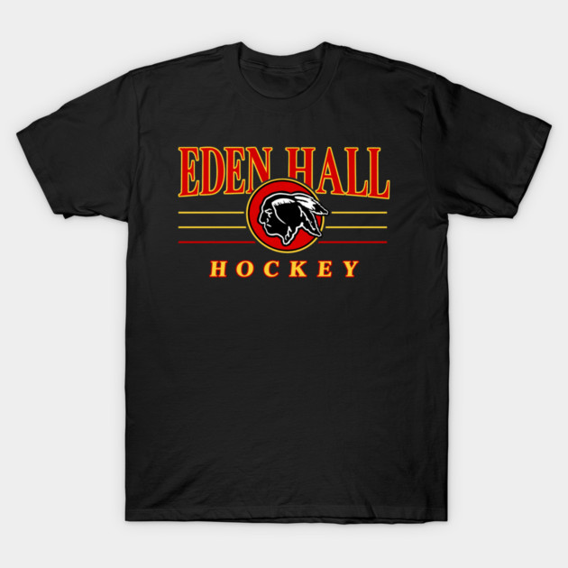 Eden Hall Warriors - Mighty Ducks Hockey T-Shirt by nicklower